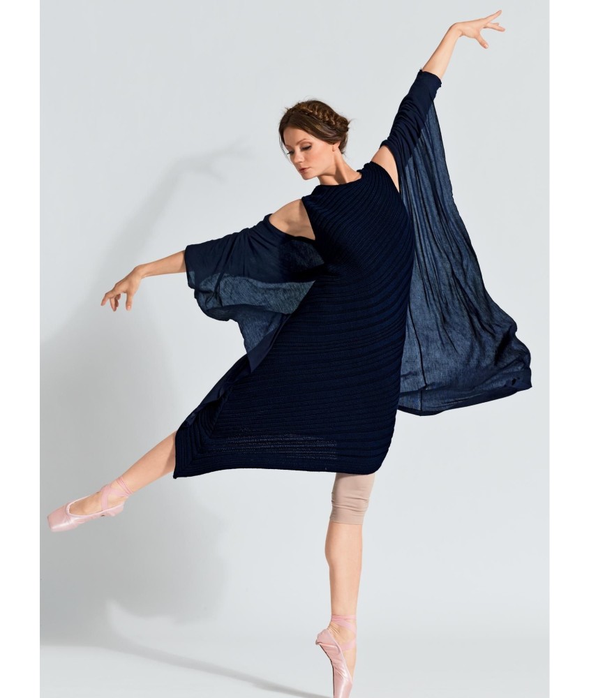Patron tricot Robe asymétrique - Bergère de France