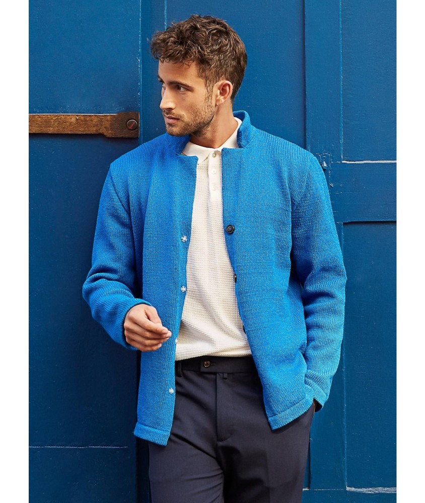 Patron tricot Veste homme - Bergère de France