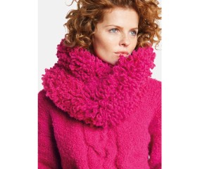 Patron tricot Snood bouclette - Bergère de France