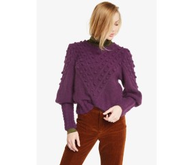 Patron tricot Pull manches ballon - Bergère de France