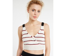 Patron tricot Top rayé - Bergère de France