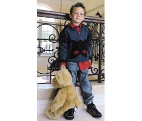 Patron tricot gratuit Pull à capuche Joffrey