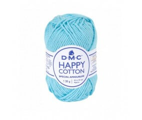 happy cotton Bleu 785 amigurumi