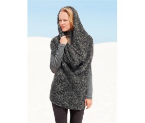 Patron tricot gratuit Pull tube double porté Tatiana