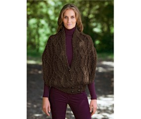 Patron tricot gratuit Etole ceinturée Gerda