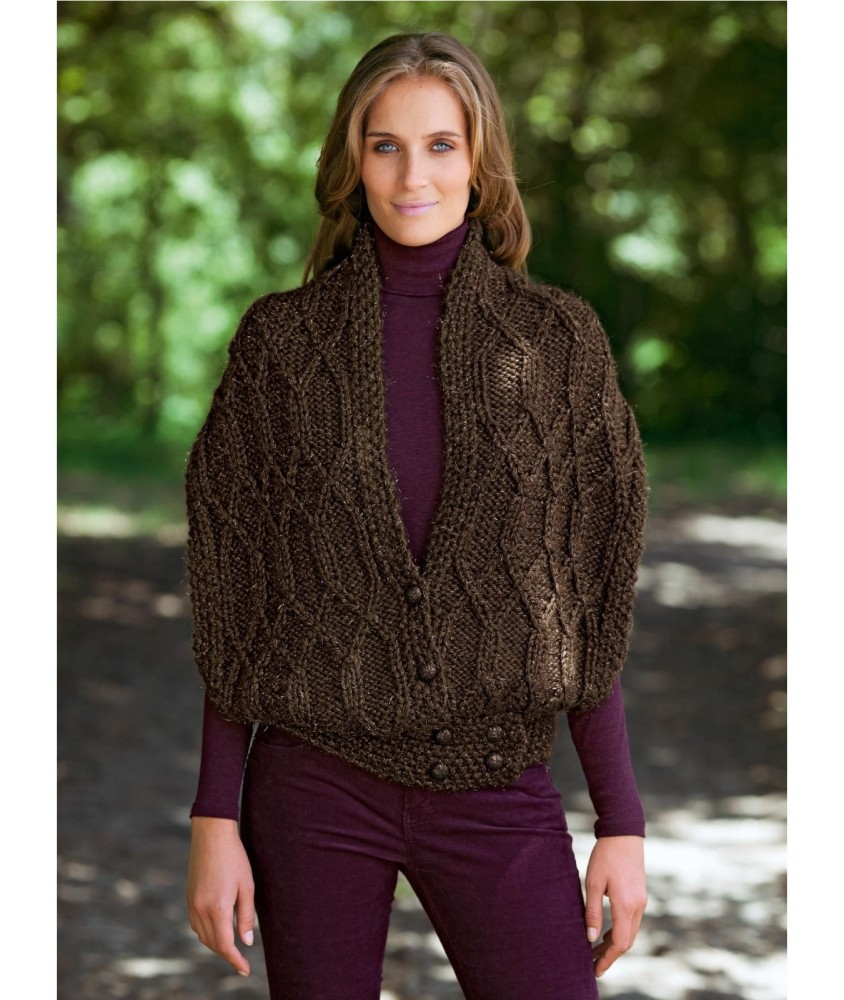 Patron tricot gratuit Etole ceinturée Gerda