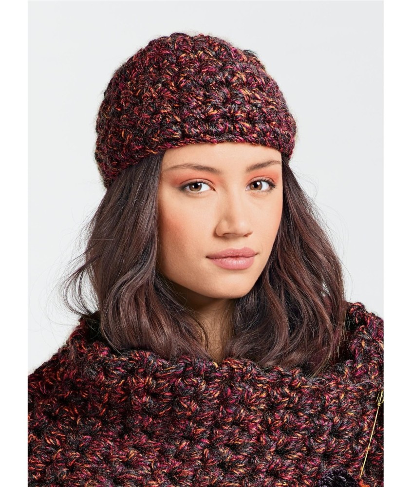 Patron crochet Bonnet Christelle - Bergère de France