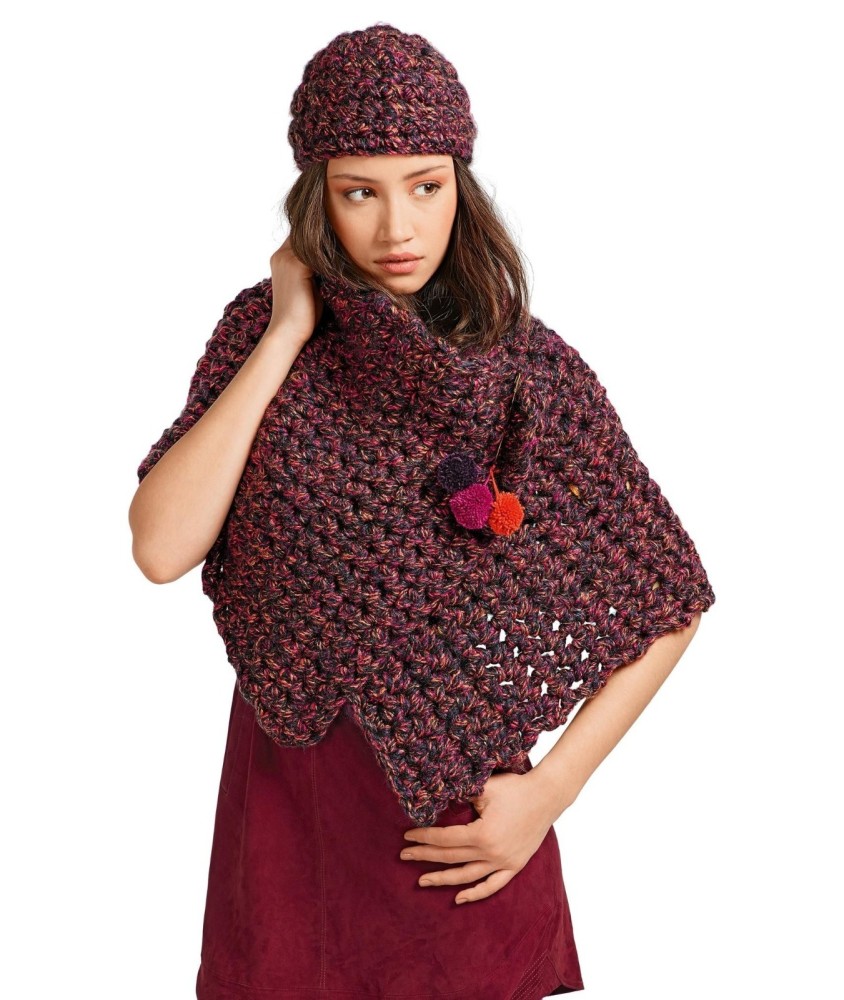 Patron crochet Étole Colleen - Bergère de France