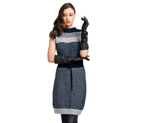 Patron tricot gratuit Robe sans manches Inez