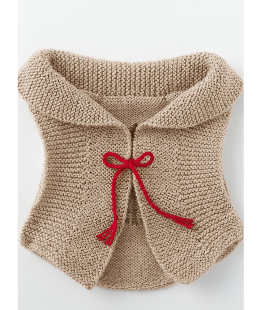 Patron tricot gratuit Gilet sans manches Iséa