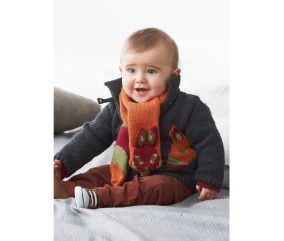 Patron tricot Gilet Corantin - Bergère de France
