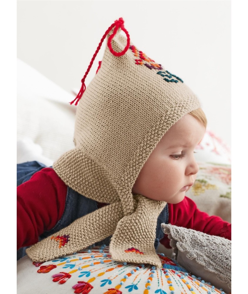 Patron tricot gratuit Bonnet écharpe Isatis