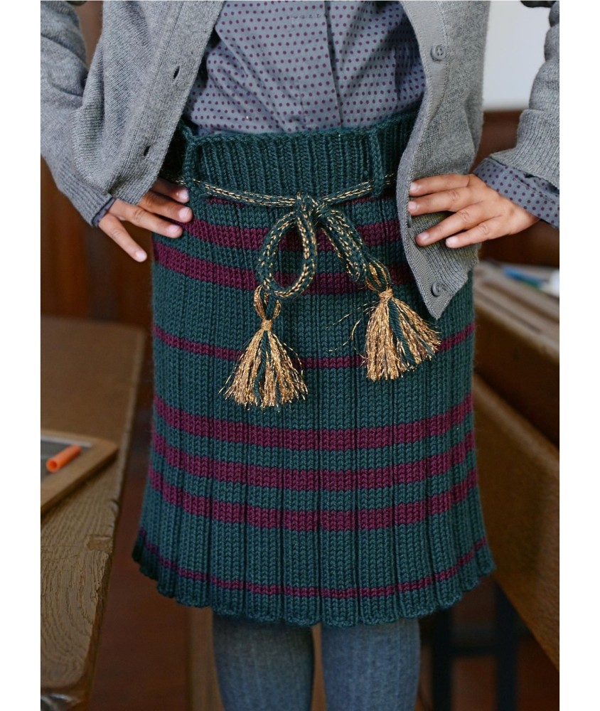 Patron tricot Jupe Inoa - Bergère de France