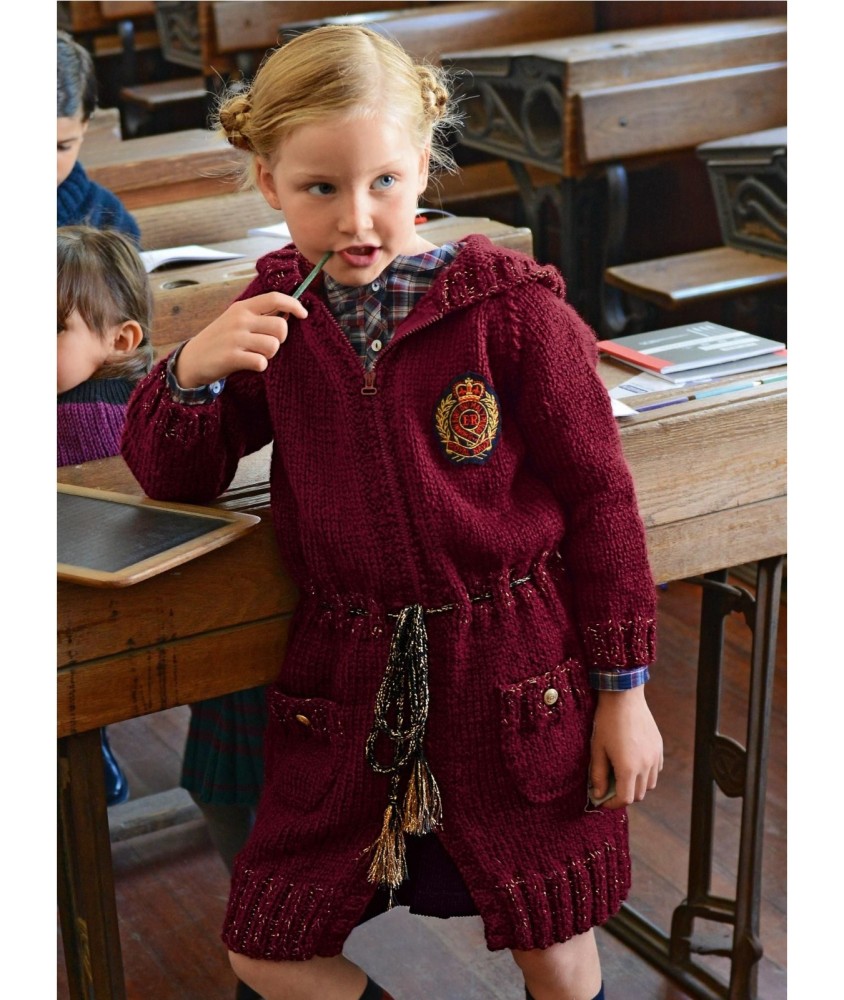 Patron tricot Manteau Algia - Bergère de France