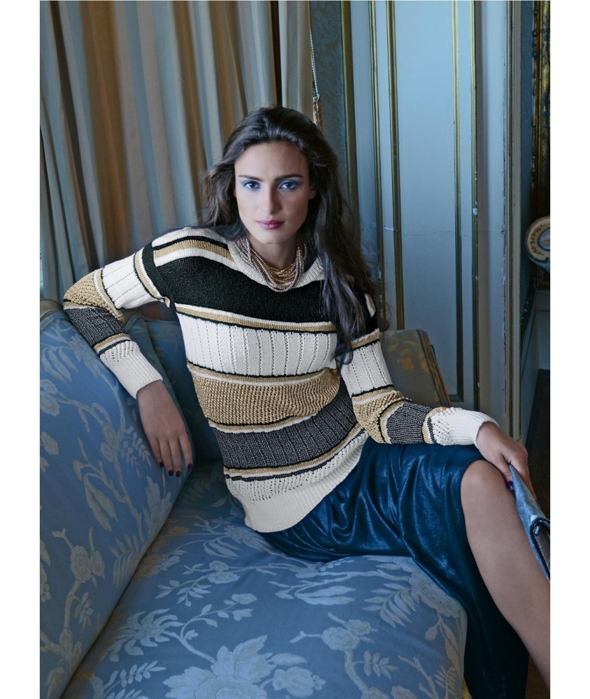 Patron tricot Pull Chirine - Bergère de France