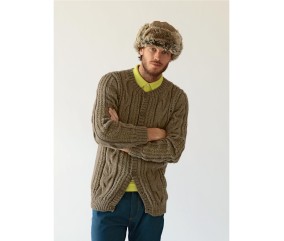 Patron tricot Veste Ladji - Bergère de France