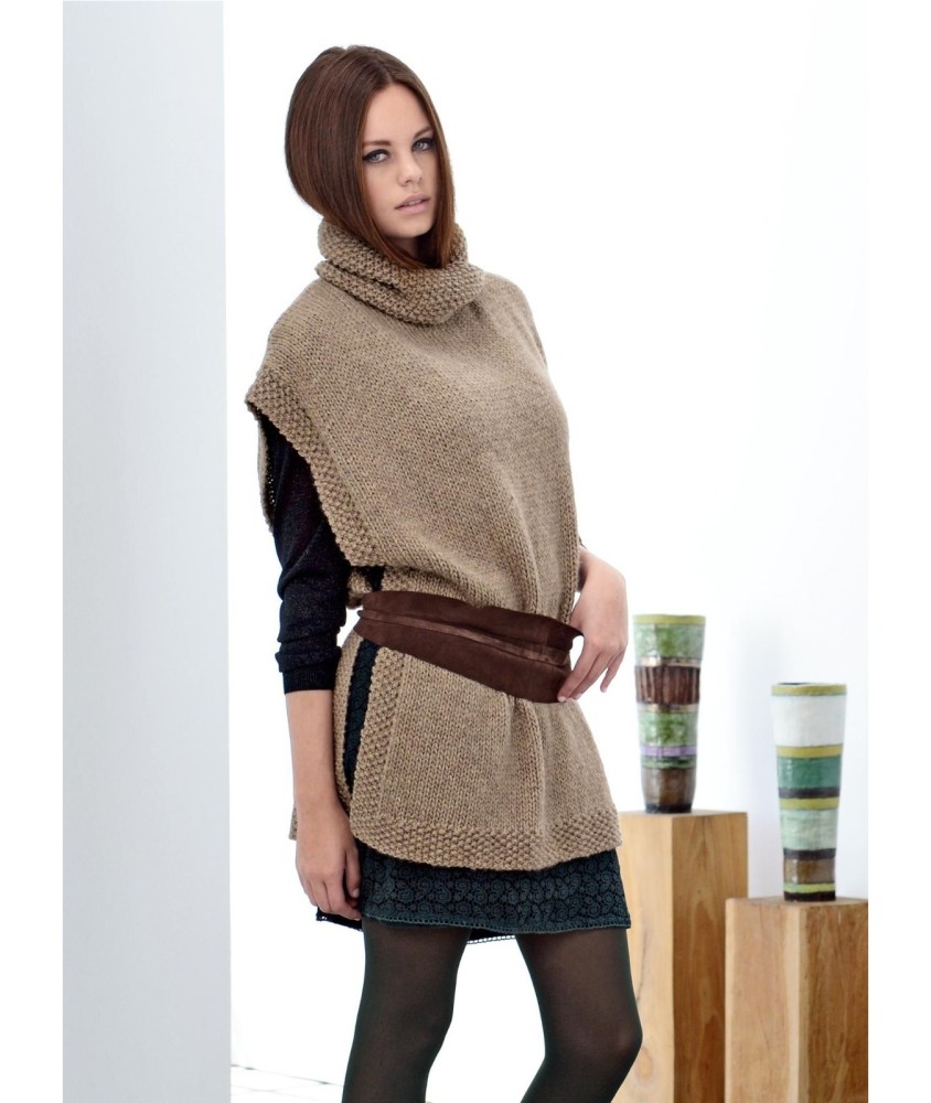 Patron tricot Tunique Diarra - Bergère de France