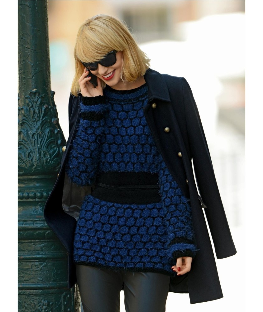 Patron tricot Pull Peline - Bergère de France