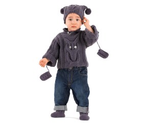 Patron tricot gratuit Ensemble hibou Cilian