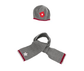 Patron tricot gratuit Bonnet et écharpe Christophe