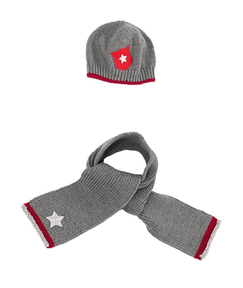 Patron tricot gratuit Bonnet et écharpe Christophe