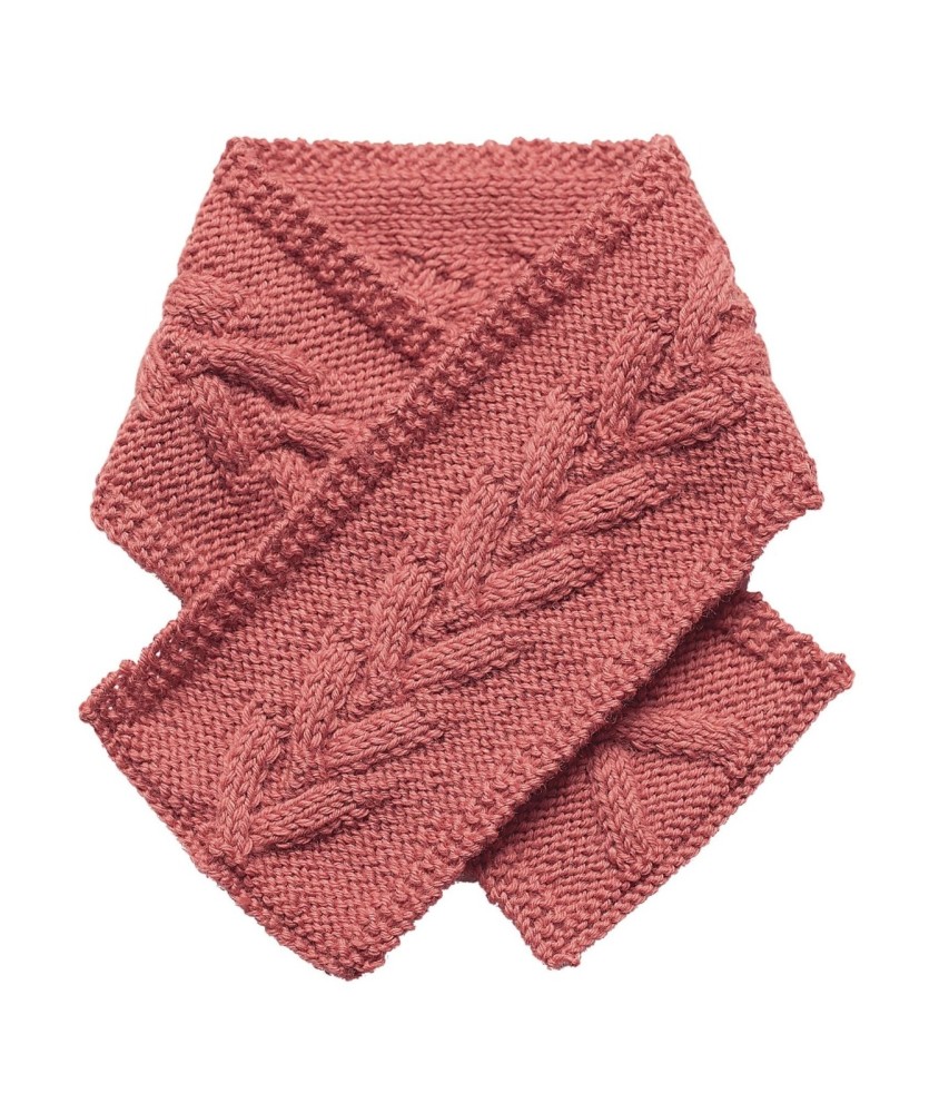 Patron tricot Écharpe Bleurette - Bergère de France