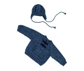 Patron crochet gratuit Pull et bonnet Johnnie