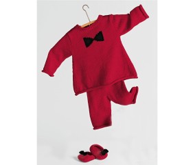 Patron tricot Ensemble bébé Cenzo - Bergère de France