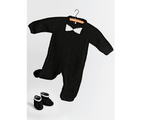 Patron tricot gratuit Combinaison et chaussons Chade