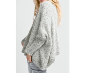 Patron tricot Veste ample Pierette - Bergère de France