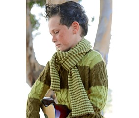 Patron tricot Écharpe Idrisse - Bergère de France