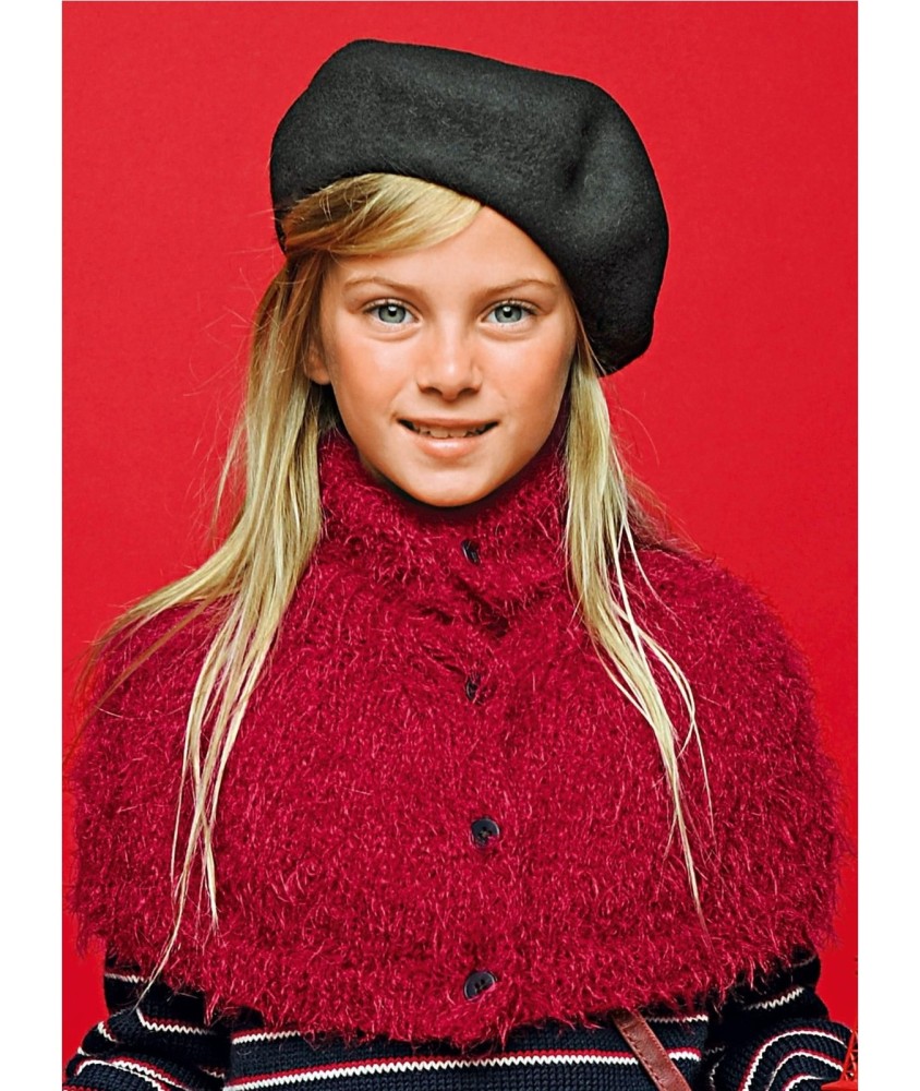 Patron tricot Chauffe-épaules Pepa - Bergère de France