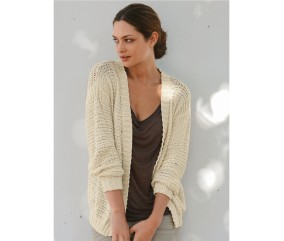 Patron tricot Gilet long Celtina - Bergère de France