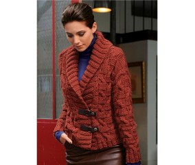 Patron tricot Veste courte Daphnée - Bergère de France