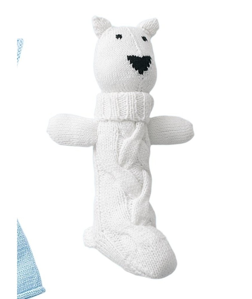 Patron tricot gratuit Doudou mouton Charles