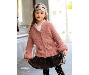 Patron tricot Gilet tube Paulina - Bergère de France