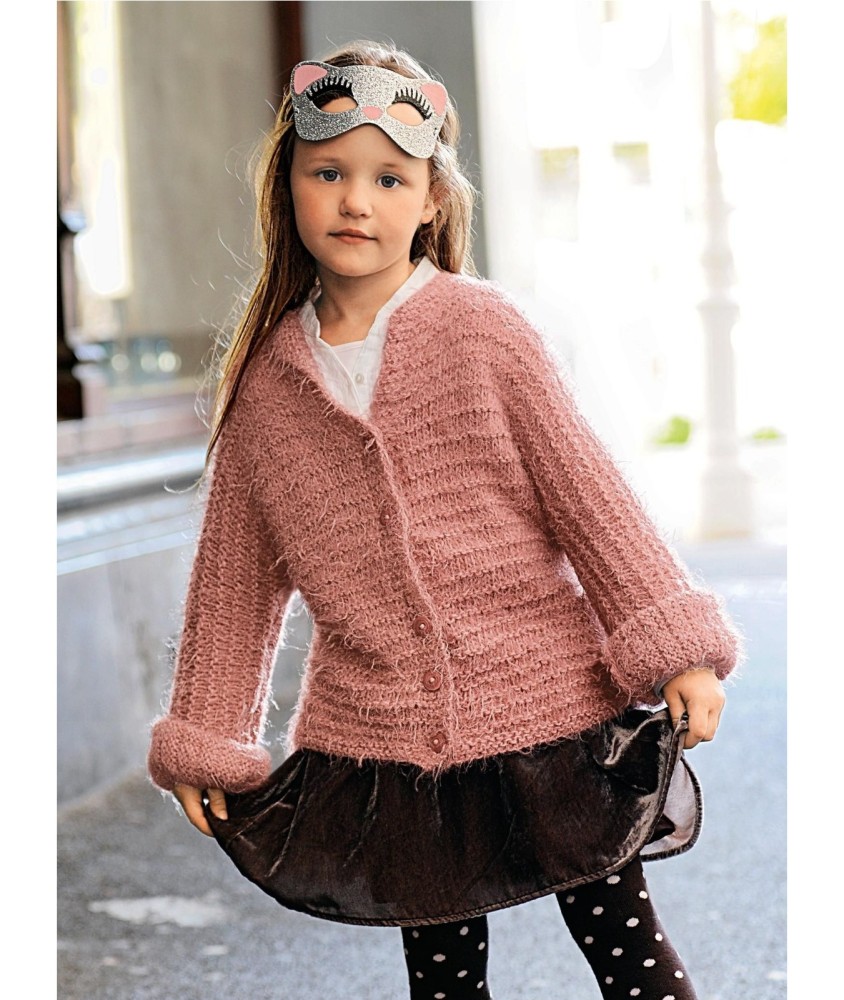 Patron tricot Gilet tube Paulina - Bergère de France