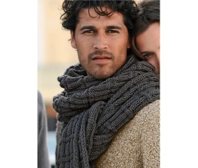 Patron tricot Écharpe Mike - Bergère de France