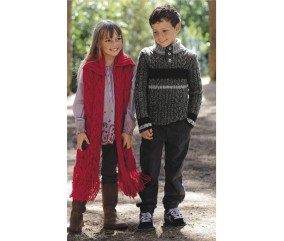 Patron tricot gratuit Pull col montant Jean