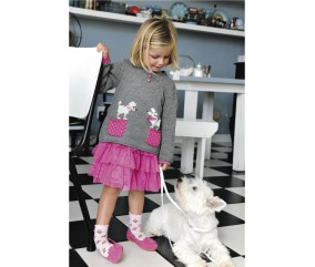 Patron tricot Pull évasé Cerise - Bergère de France