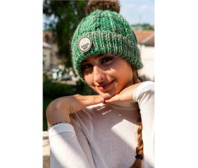 Patron tricot gratuit Bonnet mixte à torsades Julian