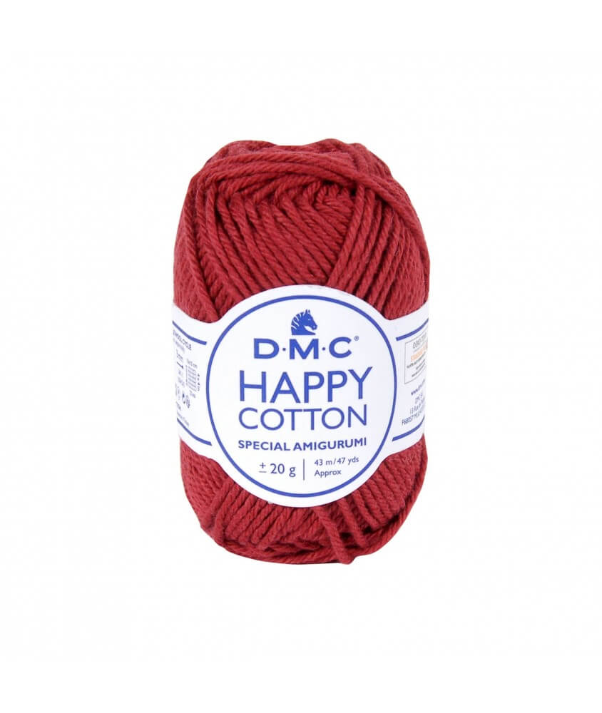 happy cotton rouge 791 cerise amigurumi doux sperenza