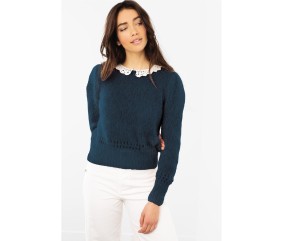 Patron Pull femme mohair Aurore Bergère de France, autre coloris