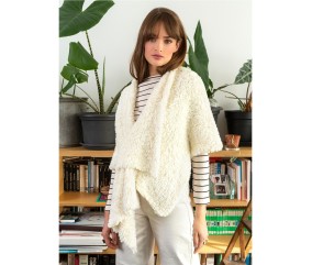 Patron tricot gratuit Etole à passant effet mouton