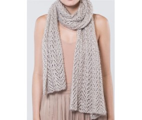 Patron tricot Étole Ajourée - Bergère de France