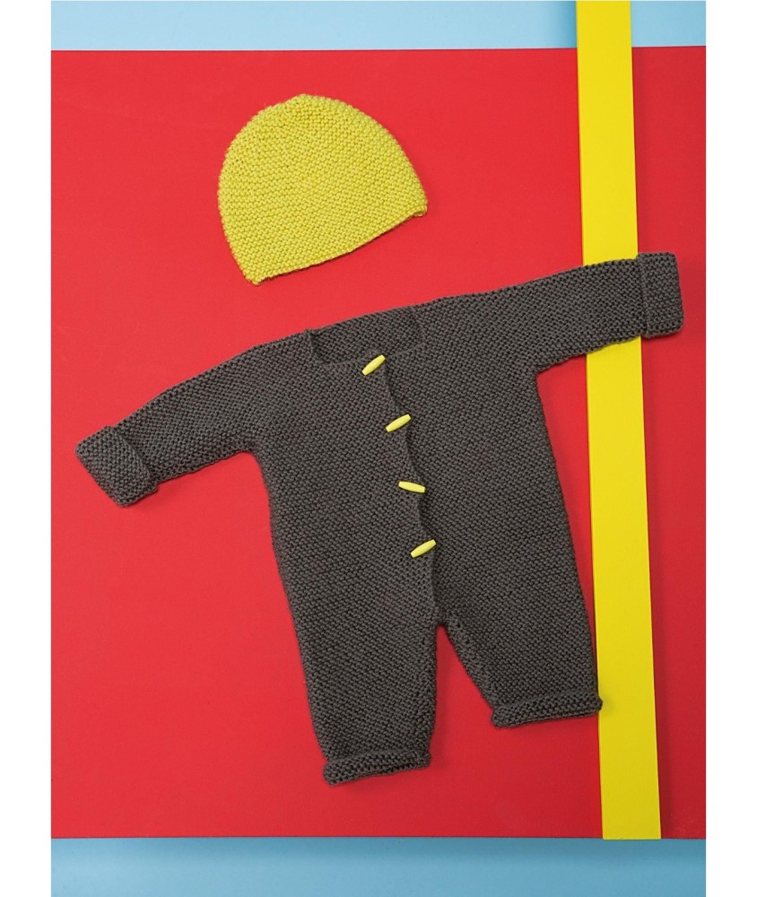 Patron tricot gratuit Combinaison et Bonnet