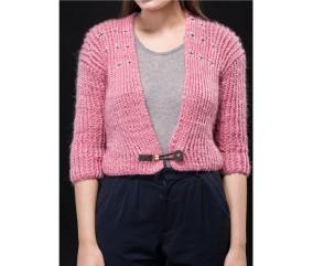 Patron tricot Gilet Court - Bergère de France