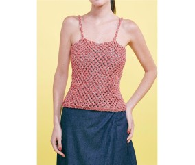Patron tricot Top Bretelles Fines - Bergère de France