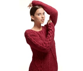 Patron tricot Pull à basque - Bergère de France