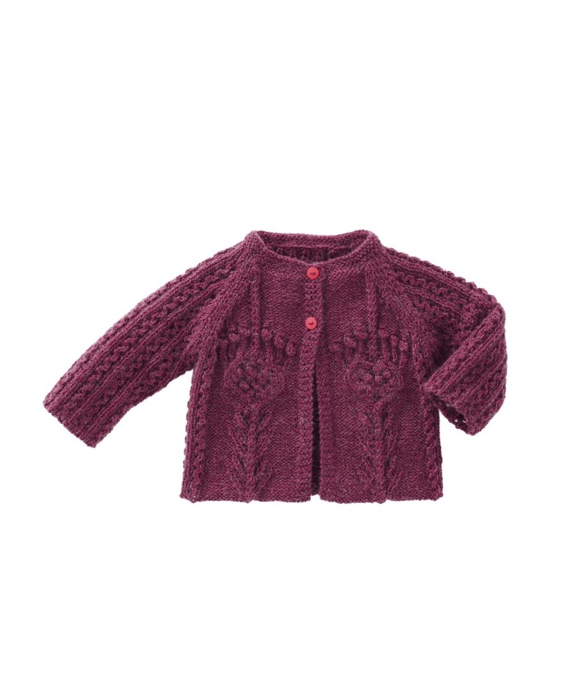 Patron tricot Cardigan - Bergère de France